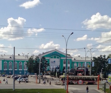 Минтранс Кузбасса объяснил "пропажу" часов со здания кемеровского вокзала