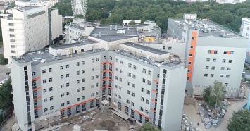Новый корпус детской краевой больницы готов более чем на 60%