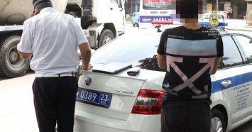 16-летний подросток за рулем автомобиля попался инспекторам ДПС в Сочи