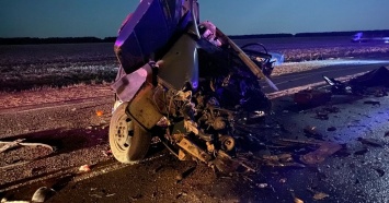 Водитель «Газели» погиб в жестком ДТП с грузовиком