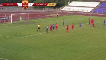 Барнаульское "Динамо" переиграло новотроицкую "Носту" в выездном матче