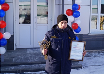 В Новобурейском открылось новое пожарное депо