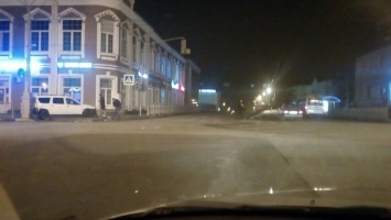 Сегодня ночью в Старом Осколе на улице Ленина произошла сильная авария