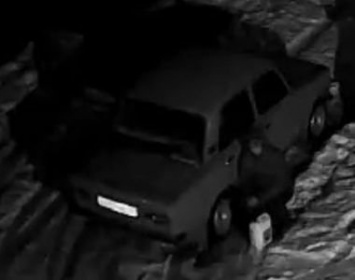 Житель карельского города пытался ранним утром украсть бензин (ВИДЕО)
