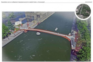 Лаконичное решение: на градосовете представили новый проект «Биржевого» моста (фото)