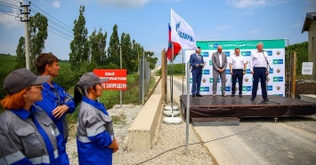 В Краснодарском крае введен в эксплуатацию межпоселковый газопровод