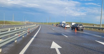 На федеральной трассе Новороссийск - Керчь восстановили движение после подтоплений