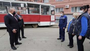Михаил Мишустин посетил трамвайное депо Кировского района Саратова
