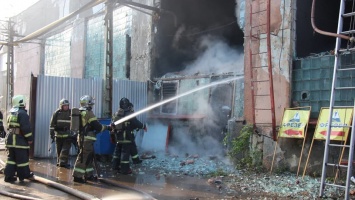 Пожарным удалось предотвратить взрыв в центре Саратова