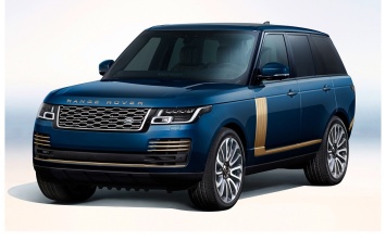 Range Rover получил роскошную "золотую" спецверсию