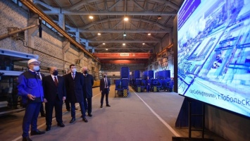 Михаил Мишустин ознакомился с работой завода «Балткран» в Калининграде