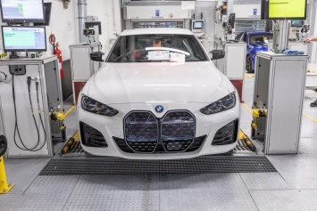 Стартовало серийное производство электрического BMW i4