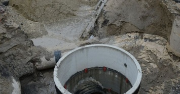 В Краснодаре реконструируют канализацию по улице Дзержинского