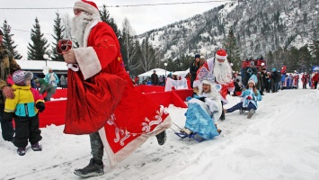 Забег Дедов Морозов пройдет в Барнауле 21 декабря
