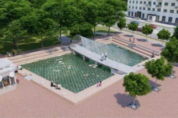 Мэрия Калининграда предложила старую концепцию благоустройства фонтана у «Балтики»