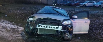 В результате аварии на трассе М3 пострадал водитель Volvo