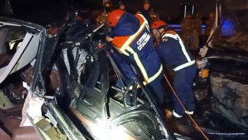 В автокатастрофе на мосту "Саратов-Энгельс" погибли трое