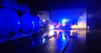Крупный пожар на винзаводе в Темрюкском районе потушен
