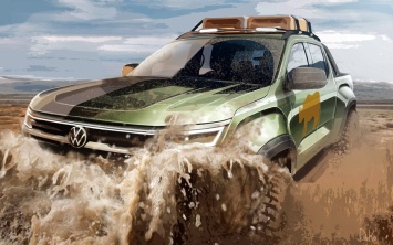 Компания Volkswagen показала пикап Amarok нового поколения