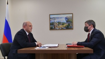 Беседа Михаила Мишустина с губернатором Пермского края Дмитрием Махониным