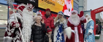 В Калуге прошла новогодняя акция при поддержке калужского депутата Дмитрикова