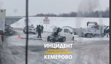 Серьезное ДТП произошло на кузбасской дороге