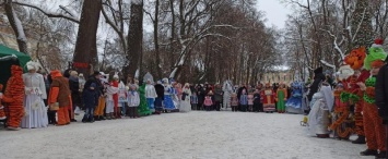 3 января в Городском парке культуры и отдыха прошел новогодний карнавал