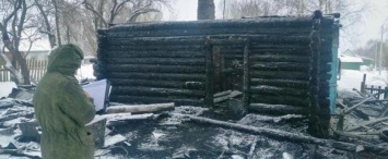 В Калужской области при пожаре в жилом доме погиб мужчина
