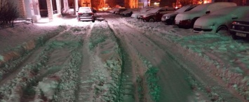 Из-за снежных заносов в Калуге произошло более 40 ДТП