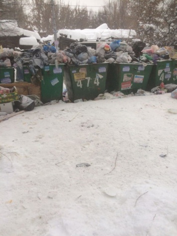 Читатели: путь к саратовскому автовокзалу идет через переполненную мусорку