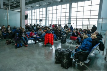 В аэропорту «Храброво» задерживается 13 рейсов