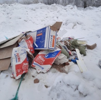 Кемеровчане пожаловались на стихийную свалку строительного мусора