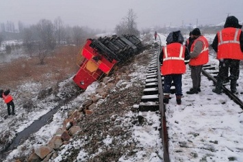Под Апшеронском произошла авария на железной дороге