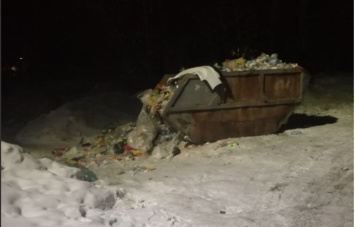 Кемеровчане пожаловались на свалку мусора около детсада