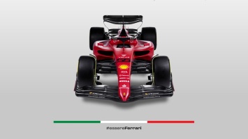 Формула 1. Команда Ferrari представила новый болид F1-75