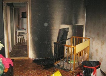 В Белогорске искали мать, которая после пожара пропала вместе с детьми