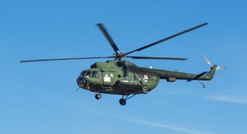 Вертолет Ми-8 с пассажирами упал при взлете в Красноярском крае