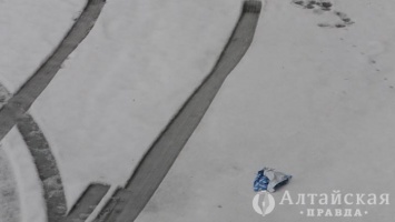 В Барнауле автомобиль сбил девочку на остановке и уехал