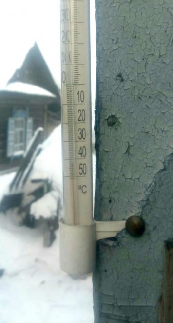 "Дома погуляю": температура в Кузбассе опустилась до -42°С
