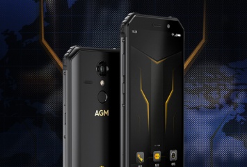 Презентован новый смартфон AGM H1 FBI Edition с повышенным уровнем защиты