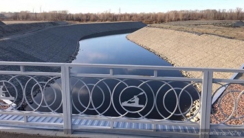 На гребном канале в Барнауле завершили первый этап строительства обводного канала