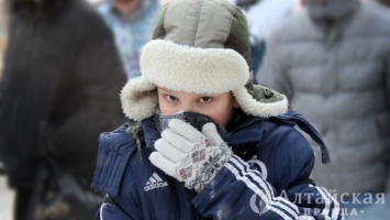 Морозы пришли в Алтайский край. Местами до -35