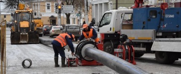 Прокладка водопровода на участке Московской завершена