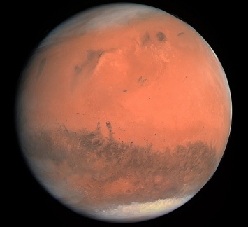 Проект Mars Express показал, что Марс состоит из двух разных половин