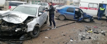 Жесткая авария произошла в Калуге на Тарутинской