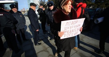 На Урале полиция задержала участника пикета против поправок в Конституцию