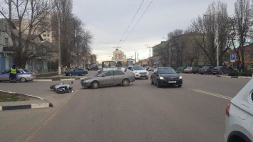 В Белгороде мотоциклисты открыли сезон ДТП