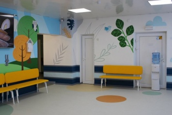В детской областной больнице отремонтировали приемный покой (фото)