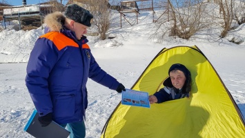 Профилактическая акция «Безопасный лед» продолжается в Алтайском крае