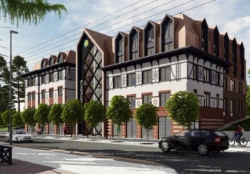 Власти выдают разрешение для строительства гостиницы у вокзала в Светлогорске (эскиз)
